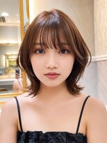 ロンドクロエ 横浜(Lond Chloe)&nbsp;▲ダークパープル/ボブ/ブリーチなし/オリーブベージュ/横浜11