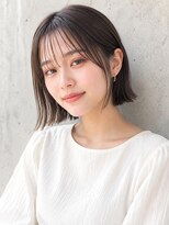 アディ 中野南口店(Addi)&nbsp;耳かけですっきり暗髪切りっぱなしボブ