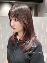アーレント 薬院店(AREND)&nbsp;ミディアムレイヤー / ローズベージュ