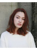 スタジオ エット(studio ett)&nbsp;【studio ett】鎖骨上　ラフな質感のパーマ