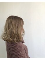 ヘアメイク オブジェ(hair make objet)&nbsp;ハニーグレージュ ボブ