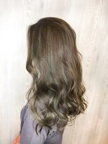 オーシャン 宇都宮店(Ocean) オリーブハイライトロングレイヤー