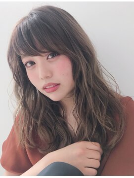 ラヴェストバイフレイスウェル(LOVEST by frace well) アッシュベージュ×ロングレイヤー