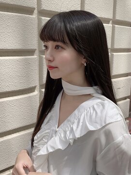 ジーナ 梅田茶屋町(Zina) 髪質改善＊あざと艶髪ダークシルキーベージュ【Zina 茶屋町】