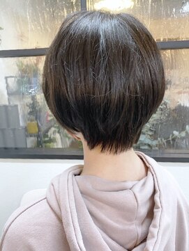 ニット 銀座(knit) 《knit銀座》大人可愛い20代30代40代ショートボブ丸み前下がり