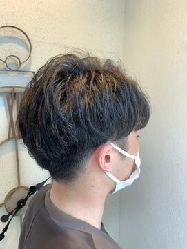 サンクチュアリー 南森町店(Sanctuary) ショートパーマスタイル