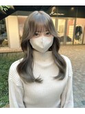 ブリーチ無しで作る艶ベージュ