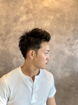 ヘアー クリエイト 縁(Hair Create en) スパイキーショート