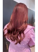 韓国ヘア/ケアブリーチ/ピンク/横浜/ハイトーン/ダブルカラー