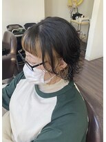 ワタナベ Watanabe美容室&nbsp;ウルフ、インナーカラー