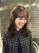 アイロンパーマ前髪パーマ/表参道