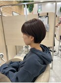 マッシュショート☆耳掛け☆丸みショート