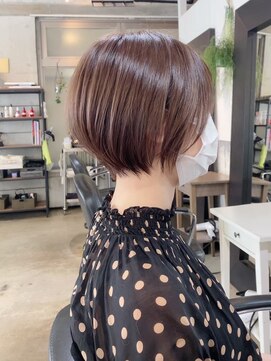 ロンドソレイユ 池袋(Lond soleil) ショート/前髪/レイヤーカット/グレーベージュ/髪質改善[池袋]