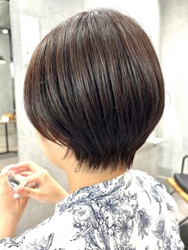 プルーヴ 秋葉原(prove) 30代40代大人女性/前髪ありショートボブ/ショートヘア/髪質改善