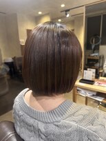 ベルプロッドバイアルター 千葉(bel. prod by aL-ter)&nbsp;【bel.高野】切りっぱなしボブ/美髪/ピンクブラウン/千葉