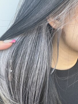 ルシードスタイルレーヴ(LUCIDO STYLE REVE) インナーホワイトシルバーカラー