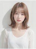 くびれレイヤー★大人可愛い20代30代40代◎愛され前髪結べるボブ