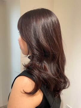 ソイクフ 高田馬場店(SOY-KUFU) デザインカラーオリーブベージュウェットヘアニュアンスパーマ