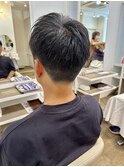 ツーブロック ショート