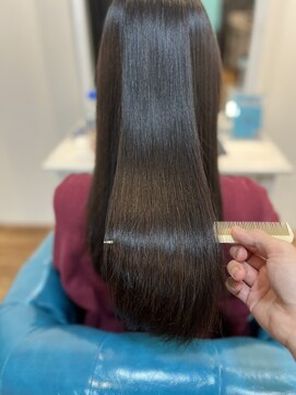 アメイズトーキョー 札幌大通(Amaz! tokyo) 小顔ネビージュワンレン/縮毛矯正/髪質改善/ツヤ髪/くせ毛