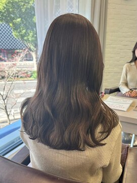 ヘアーアイスカルテット(HAIR ICI QUARTET) 大人可愛い大人美人透け感ミルクティーベージュオリーブ