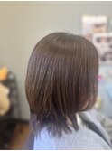カット、カラー、トリートメント