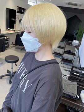 キング 枚方店(K!ng) 縮毛矯正髪質改善ハイライトレイヤーカット枚方美容室エクステ