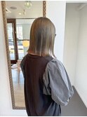 大人ボブ大人ショートボブ切りっぱなしボブ前髪あり前下がりボブ