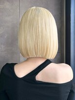 トルネード(TORNADO) タッセルカット 韓国ボブ 切りっぱなしボブ ハイトーンボブ 7s44