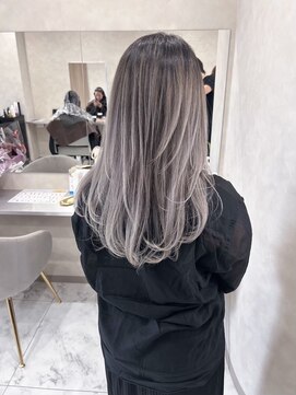 キング 枚方店(K!ng) 縮毛矯正髪質改善ハイライトレイヤーカット枚方美容室エクステ