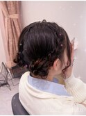 ツインお団子【 クランソア 】ヘアセット/ヘアメ/心斎橋