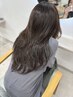 似合わせカット+ヘアカラー+アフィア髪質改善トリートメント
