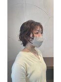 パーマショートスタイル