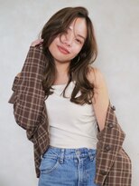 キイ ギンザ(k.e.y GINZA)&nbsp;レイヤーカット × マロンベージュ