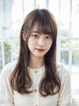 テーラヘアー 南柏店(TELAHAIR) 大人清楚ワンカールロング【南柏】 ＜20代30代40代50代＞