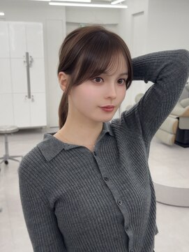 アマトウキョウスマートサロン(AMA TOKYO×Smart Salon) くびれレイヤー/顔まわりカット/レイヤーカット/小顔ヘア