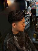 ツーブロ73×パーマ