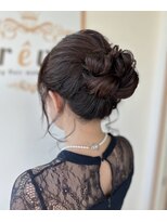 レーヴ バイ ヘアメイクカリス(reve by Hair make Charis)&nbsp;ゆるふわお団子【盛岡/滝沢/青山/セット/アレンジ】