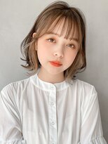 リヤン 表参道(lyann)&nbsp;小顔黒髪オリーブグレーココアベージュクラゲヘアーa