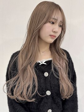 イル(ill) ダブルカラー　ミルクティーカラー　透明感　大須