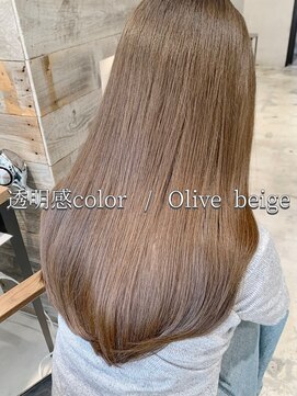 アイヴィ 表参道(IVY) ショコラベージュ☆オリーブをまぜて赤味のない透明感カラー☆