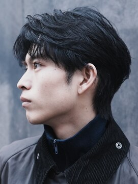レタッチ バイ フィフス 銀座(RETOUCH by fifth) センターパートフェザーパーマフェザーショートシャドウパーマ眉