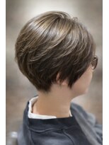 ハルジュヘアーリゾート(haruju HairResort)&nbsp;骨格補正丸みショートボブ