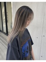 ザメゾン(THEMAISON)&nbsp;【髪質改善】酸性ストレート＋ミルクティべージュ
