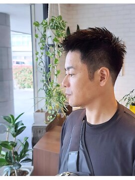 ヘアーサロン カヴィエ(hair salon covie) メンズベリーショート　刈り上げショート