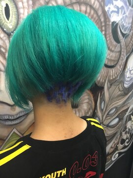 ゾーマ(ZOUMA) 爽やか夏カラー　エメラルド　ＴＲＩＣＫＳＴＹＬＥ☆