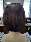 前下がりショートボブ