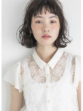 シャンプー 本庄店(SHAMPOO) 浮遊感たっぷりの柔ふわボブスタイル