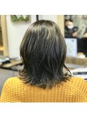 グレージュ/ショートボブ/ショートヘア/カット＋カラー