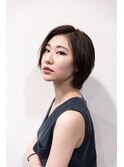 大人ショートBOB【用賀】#髪質改善#トリートメント#縮毛矯正